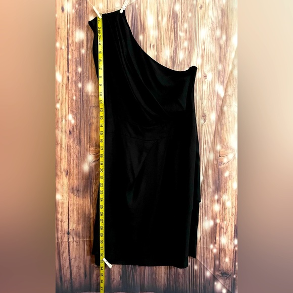 One Shoulder Mini Drape Dress - Picture 3 of 5